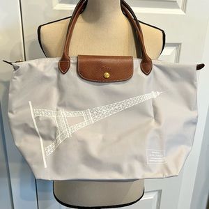 EUC Longchamp Eiffel Tower Tote